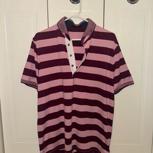 Greyson Striped Polo Justin Thomas